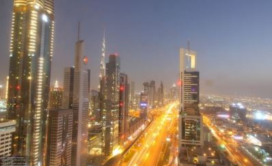 Dubai Skyscraper webkamera