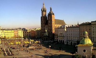 Krakow webkamera - Belváros Főtér