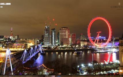 London Eye webkamera