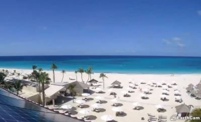 Aruba Beach webkamera