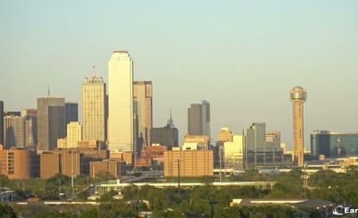 Dallas skyline webkamera