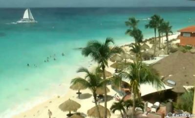 Druif Beach webkamera Aruba