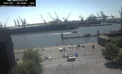 Hamburg kikötő webkamera