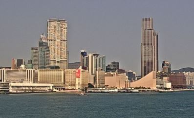 Hong Kong webkamera Victoria Harbour