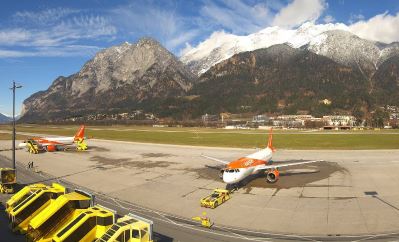 Innsbruck Airport webkamera