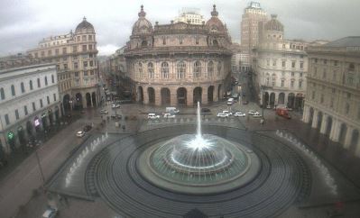 Piazza de Ferrari webkamera Genova