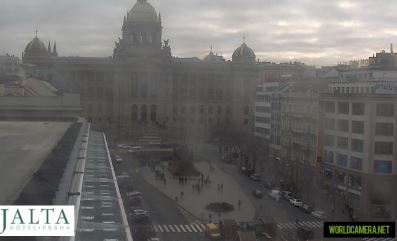 Prága webkamera - Národní Muzeum