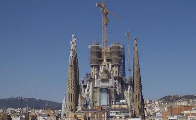 Sagrada Família webkamera Barcelona