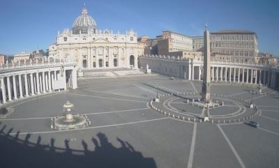 Szent Péter-bazilika webkamera Róma