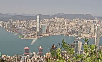 Victoria Peak webkamera Kowloon HongKong